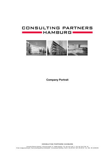 Company Portrait - bei Consulting Partners Hamburg