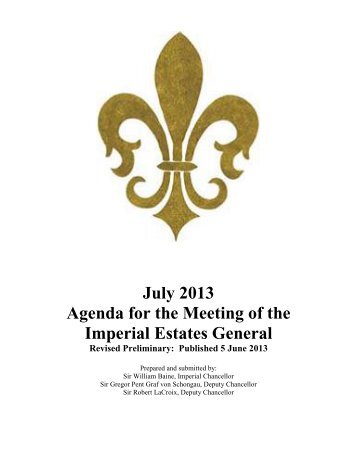 IEM July 2013 Agenda Prelim 2.pdf - The Adrian Empire