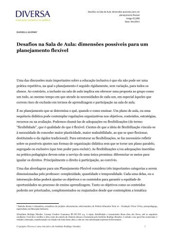 Realizar o Download do Desafios na sala de aula - DIVERSA ...