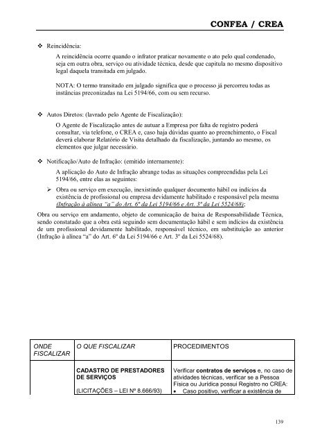 MEIO AMBIENTE E RECURSOS HÃDRICOS - Crea-PA