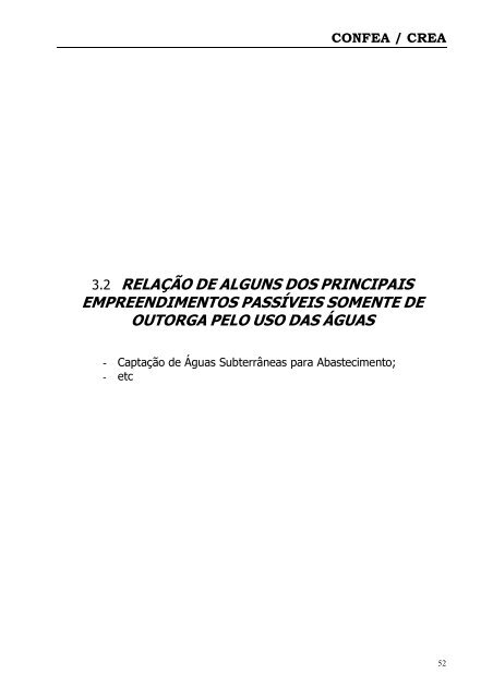 MEIO AMBIENTE E RECURSOS HÃDRICOS - Crea-PA