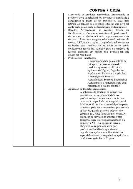 MEIO AMBIENTE E RECURSOS HÃDRICOS - Crea-PA