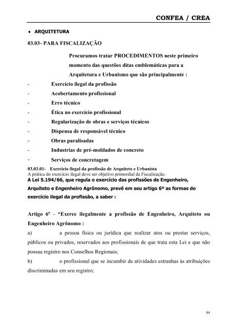 MEIO AMBIENTE E RECURSOS HÃDRICOS - Crea-PA