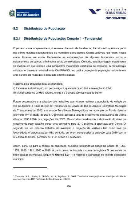 Estudos de Demanda Linha 4 do MetrÃ´ do Rio de Janeiro