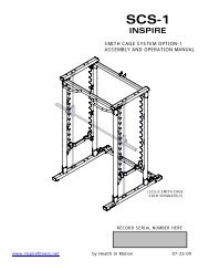 SCS-1 - Inspire Fitness