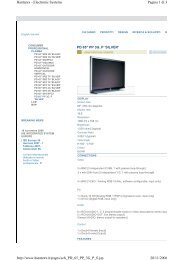 Pagina 1 di 3 Hantarex - Electronic Systems 28/11/2006 http://www ...