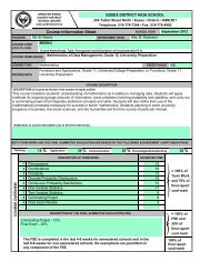 Course Info Sheet Sept 2013 - Mr.Neave's Website