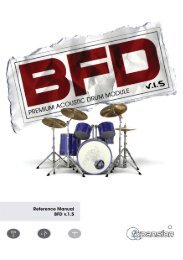 BFD Manual (English) - FXpansion1.com