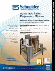 Automatic Pallet Dispenser / Stacker