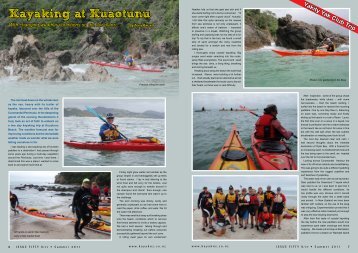 Kayaking at Kuaotunu - New Zealand Kayak Magazine