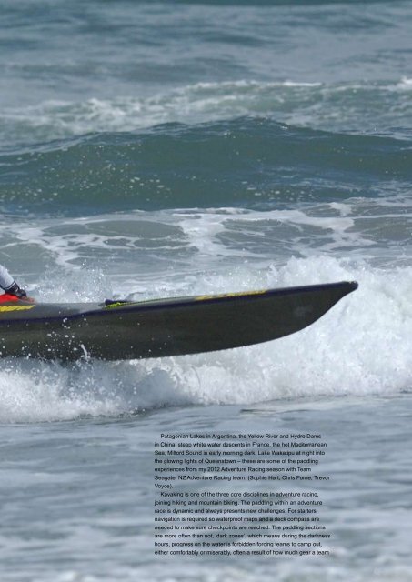 Adventure Race Paddling - New Zealand Kayak Magazine