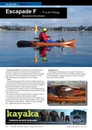 Escapade F - New Zealand Kayak Magazine