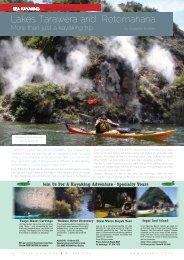 Lakes Tarawera and Rotomahana - New Zealand Kayak Magazine