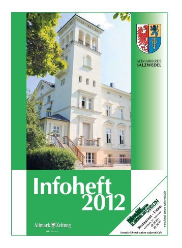 Infoheft 2012 - Altmarkkreis Salzwedel