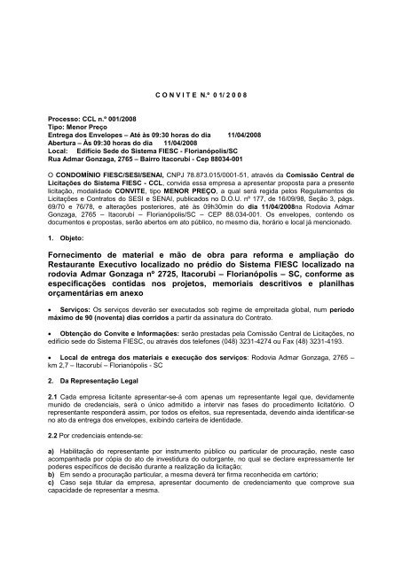 Minuta de contrato de empreitada de obras particulares