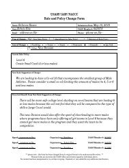 USASF/IASF/NACCC Rule and Policy Change Form