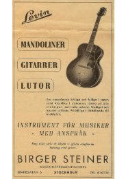 1946 Birger Steiner ads - Vintage Guitars