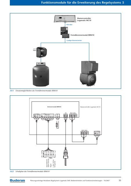 Modulares Regelsystem Logamatic EMS Bedieneinheiten ... - Buderus