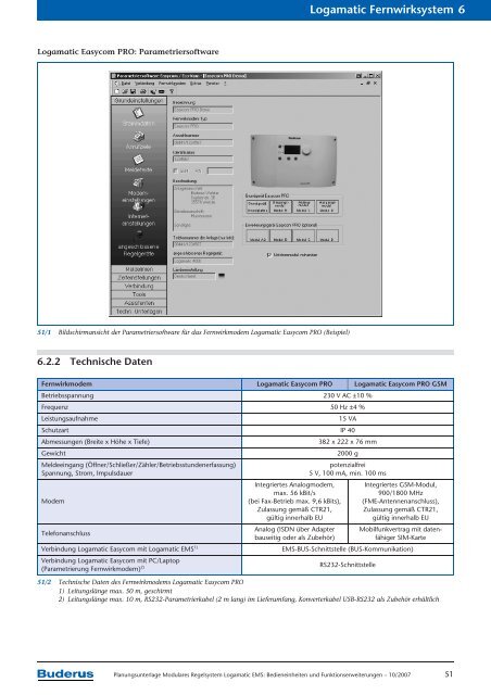 Modulares Regelsystem Logamatic EMS Bedieneinheiten ... - Buderus