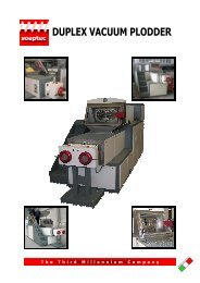 pdf duplex vacuum plodder - soaptec.biz