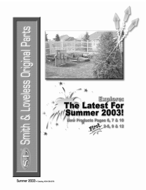 Summer 2003 Parts Catalog - Smith & Loveless Inc.