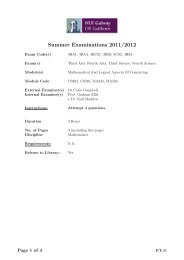 Ncc5010 Statistics For Management Final Exam Summer 2011