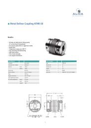 Metal Bellow Coupling ATMK 60