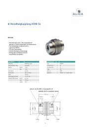 Metallbalgkupplung ATMB 56