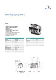 Metallbalgkupplung ATMK 12