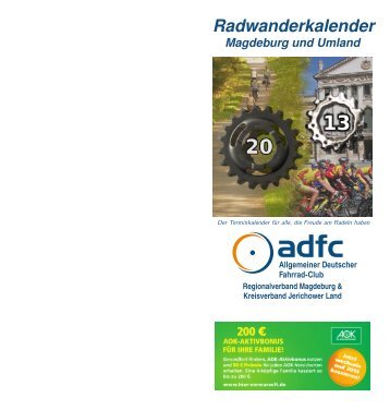Radwanderkalender - ADFC Sachsen-Anhalt