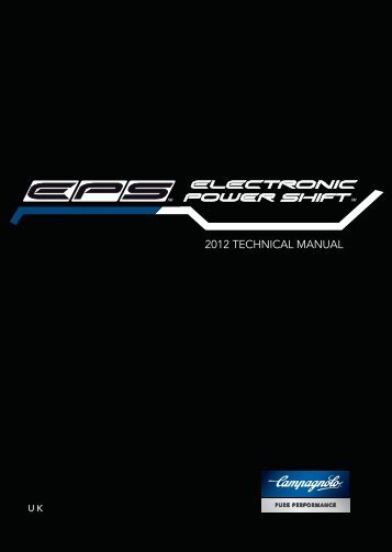 2012 TECHNICAL MANUAL - Campagnolo EPS