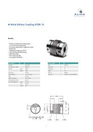 Metal Bellow Coupling ATMK 16