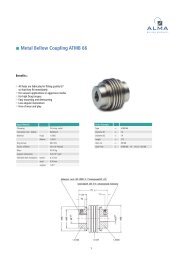 Metal Bellow Coupling ATMB 66