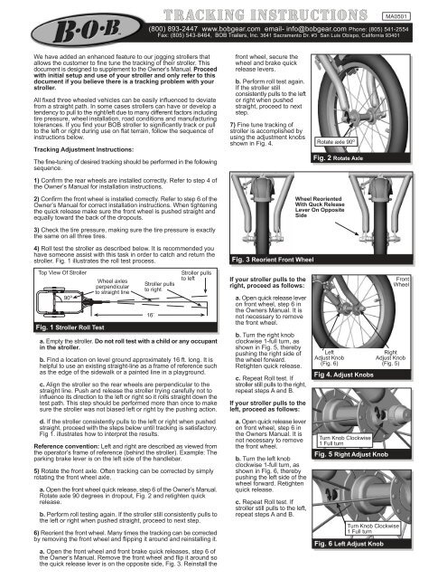 bob stroller tire inflation