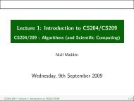 Lecture 1: Introduction to CS204/CS209 - CS204/209 : Algorithms ...