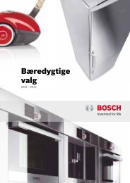 BÃ¦redygtige valg - Bosch