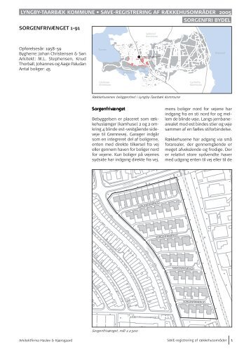 SorgenfrivÃ¦nget 1-91. - Lyngby TaarbÃ¦k Kommune