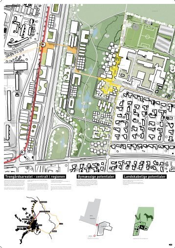 Ideforslag 1 helhedsplan TrongÃ¥rdsarealerne fra COBE - Lyngby ...