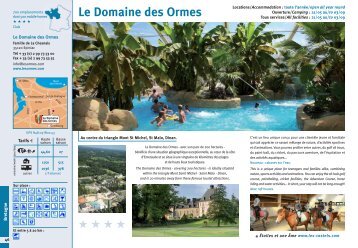 Le Domaine des Ormes - Les Castels