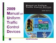 2009 Manual on Manual on Uniform Uniform Traffic Control ... - azite