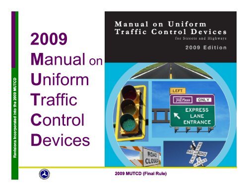 2009 Manual on Manual on Uniform Uniform Traffic Control ... - azite