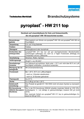 pyroplast - HW 211 top HW 211 top HW 211 top