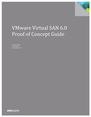 VMware-Virtual-SAN6-Proof-Of-Concept-Guide