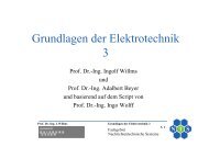 Grundlagen der Elektrotechnik 3 - Nachrichtentechnische Systeme ...