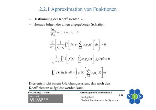 Grundlagen der Elektrotechnik 3 - Nachrichtentechnische Systeme ...