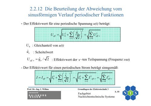 Grundlagen der Elektrotechnik 3 - Nachrichtentechnische Systeme ...