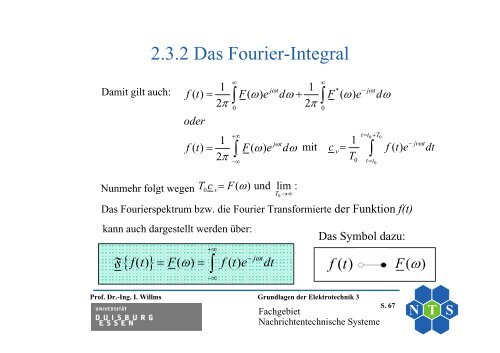 Grundlagen der Elektrotechnik 3 - Nachrichtentechnische Systeme ...