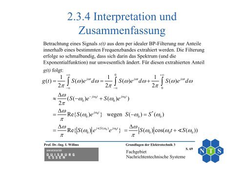 Grundlagen der Elektrotechnik 3 - Nachrichtentechnische Systeme ...