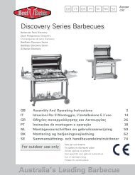 Discovery Series Barbecues - The BBQ Store