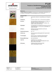 Junckers RUSTIC OIL COLOUR